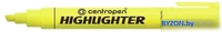Текстовыделитель Centropen Fax 8852 0051 (желтый) - фото