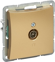 Розетка телевизионная Schneider Electric Дуэт WDE000491 - фото