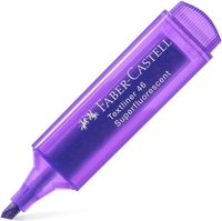 Текстовыделитель Faber Castell Textliner 154636 (флуоресцентный фиолетовый) - фото
