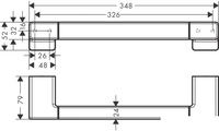 Поручень Hansgrohe AddStoris 41744140 - фото2