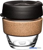 Многоразовый стакан KeepCup Brew Cork S Black 227мл (черный) - фото