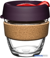 Многоразовый стакан KeepCup Brew Cork S Red Bells 227мл (бордовый) - фото