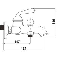 Смеситель Rose R0202E - фото2