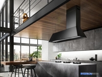 Кухонная вытяжка Elica Ikona Maxxi Pure BL MAT/F/120 - фото