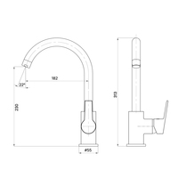 Смеситель Milardo Meal M01SBJ0M05 - фото2