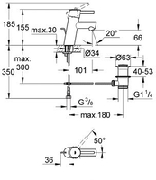 Смеситель Grohe Concetto 32204001 - фото2