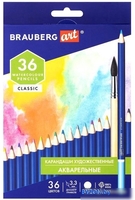 Набор акварельных карандашей BRAUBERG Art Classic 181531 (36 цв) - фото