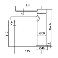 Смеситель FRAP F1067-6 - фото2
