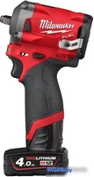 Гайковерт Milwaukee M12 FIW38-422X 4933464613 (с 2-мя АКБ, кейс) - фото