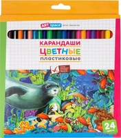 Набор цветных карандашей ArtSpace Подводный мир 259769 (24 цв) - фото