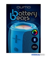 Беспроводная колонка QUMO BatteryBeats (синий) - фото2