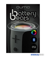 Беспроводная колонка QUMO BatteryBeats (черный) - фото2
