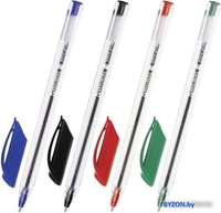 Набор шариковых ручек BRAUBERG Extra glide 142138 (4 шт.) - фото2