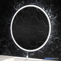Пекам Зеркало LED Ring2-70х70 (механическая клавиша выключения) - фото2