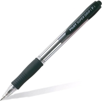 Ручка шариковая Pilot Super Grip BPGP-10R-F (B) (черный) - фото