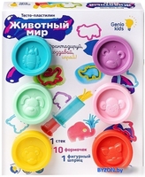 Набор для лепки Genio Kids Тесто-пластилин. Животный мир TA2007 - фото