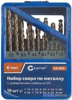 Набор сверл Cutop 48-602 (19шт) - фото