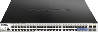 Управляемый коммутатор 2-го уровня D-Link DGS-1210-52MPP/ME/B3A - фото