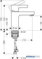 Смеситель Hansgrohe Metris S 31068000 - фото2