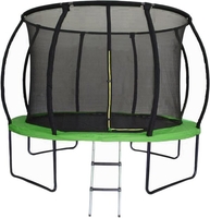 Батут Atlas Sport 312 см - 10ft Master (с лестницей, зеленый) - фото