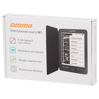 Электронная книга Digma M1 Dark Grey - фото2