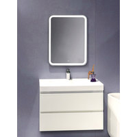 Silver Mirrors Шкаф с зеркалом Фиджи 50x75 LED-00002362 - фото2