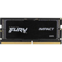 Оперативная память Kingston FURY Impact 16ГБ DDR5 SODIMM 4800 МГц KF548S38IB-16 - фото