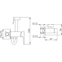Смеситель FRAP F7506-6 - фото2