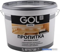 Пропитка GOL Sauna для бань и саун 1 л - фото
