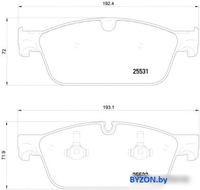 Brembo P50112 - фото