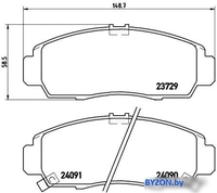 Brembo P28034 - фото