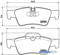 Brembo P50064 - фото