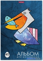 Альбом для рисования Erich Krause Birds 54345 - фото