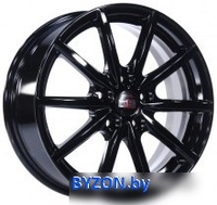 Литые диски Alcasta M63 15x6" 4x100мм DIA 60.1мм ET 37мм Black - фото