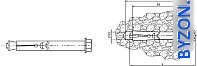Анкерный болт ЕКТ CV011977 - фото2