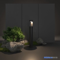 Садовый светильник Elektrostandard Techno LED Nimbus 1640 (черный) - фото2