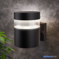 Уличный настенный светильник Elektrostandard Techno LED 1530 (черный) - фото