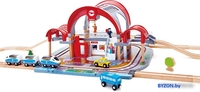 Набор железной дороги Hape Гранд Сити E3725 - фото