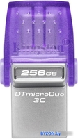 USB Flash Kingston DataTraveler MicroDuo 3C USB 3.2 Gen 1 256GB - фото