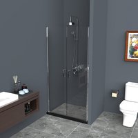 Душевая дверь BelBagno UNO-B-2-100-P-Cr - фото