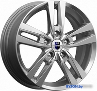 Литые диски K&K Rassvet 16x6.5" 5x100мм DIA 67.1мм ET 38мм Дарк платинум - фото