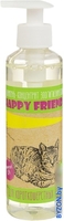 Концентрат шампуня Happy Friends для короткошерстных кошек 240 мл - фото