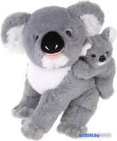 Классическая игрушка Fluffy Family Мама и малыш Коала 681975 - фото