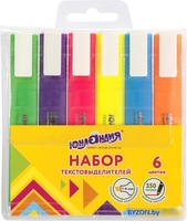Набор текстовыделителей Юнландия Colorstar 151709 (6шт) - фото