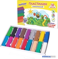 Пластилин Юнландия Веселый шмель 106432 (18 цв) - фото2