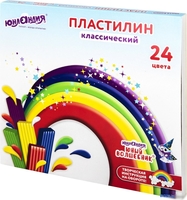 Пластилин Юнландия Юный Волшебник 106511 (24 цв) - фото