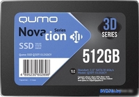 SSD QUMO Novation 3D TLC 512GB Q3DT-512GSCY - фото