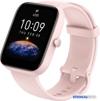 Умные часы Amazfit Bip 3 Pro (розовый) - фото