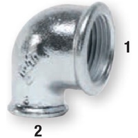 Фитинг Gebo Platinum 2"x 1/2" 90-34V - фото