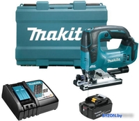Электролобзик Makita DJV182RT (с 1-им АКБ, кейс) - фото